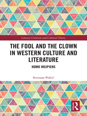 cover image of The Fool and the Clown in Western Culture and Literature